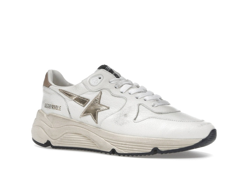 Golden Goose Running Sole White Gold (Women's)