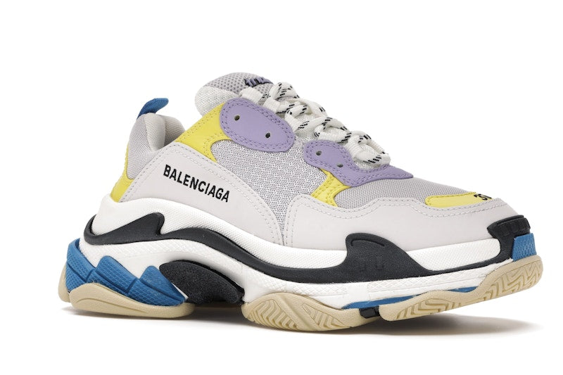 Balenciaga Triple S Purple Yellow Blue (Women's)