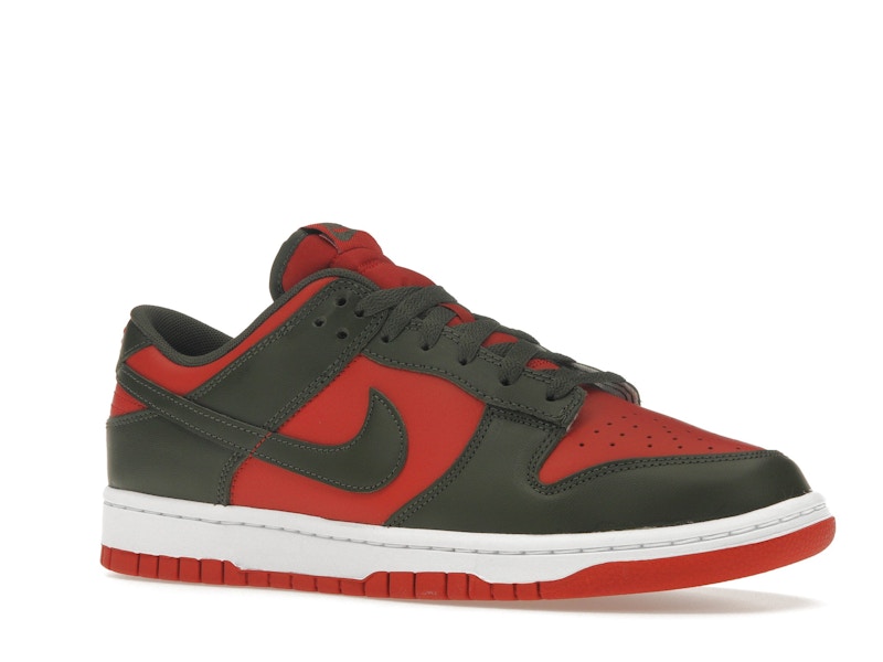 Nike Dunk Low Mystic Red Cargo Khaki