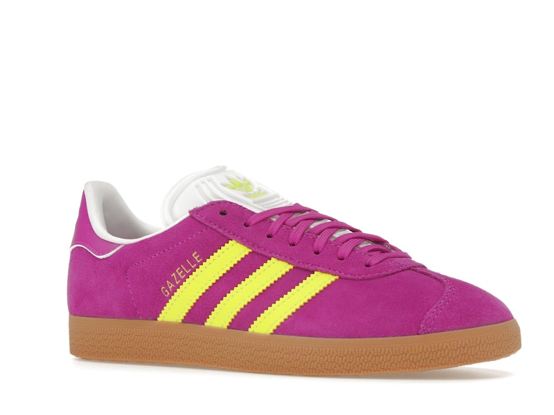 adidas Gazelle Purple Burst Solar Yellow (Women's)