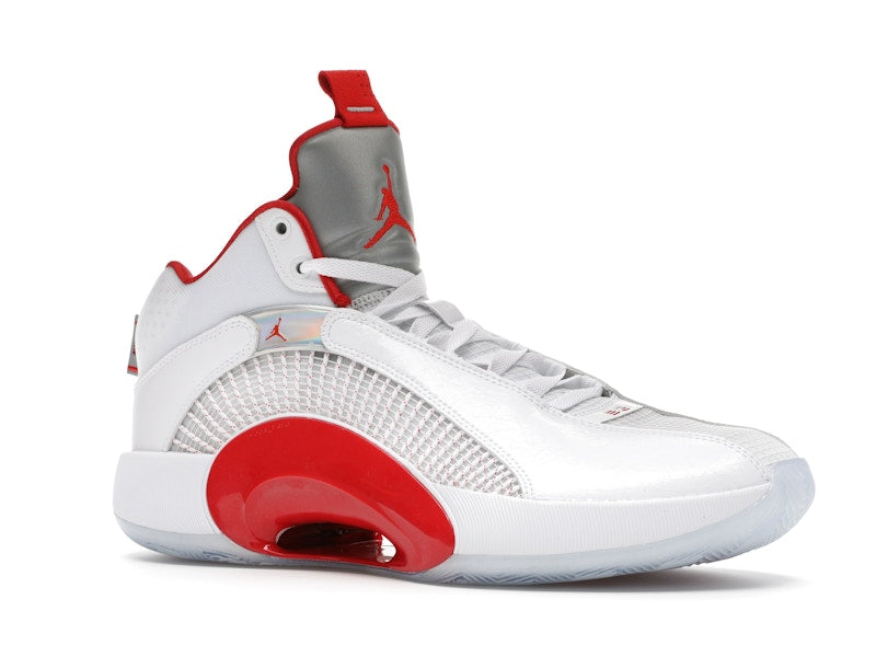 Jordan XXXV Fire Red (Icy Sole)