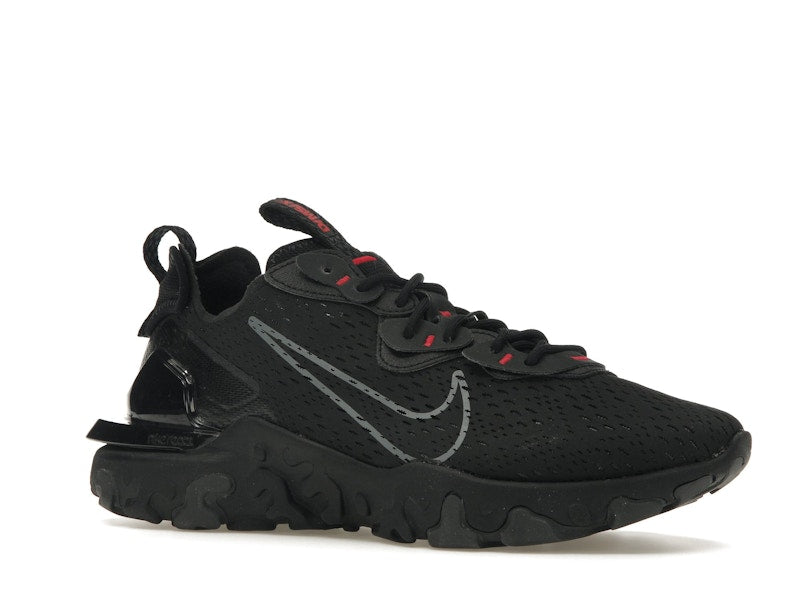 Nike React Vision Black Grey Swoosh