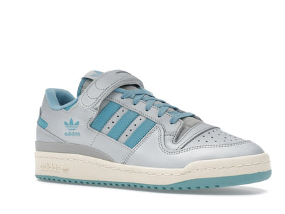 adidas Forum 84 Low Silver Metallic Preloved Blue Grey Two