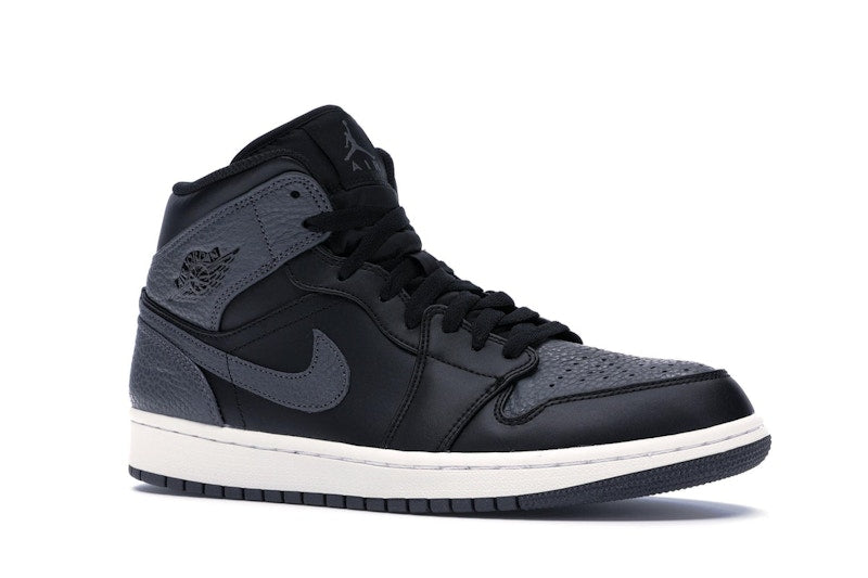 Jordan 1 Retro Mid Black Dark Grey