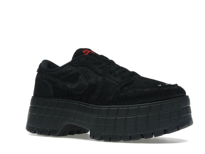 Jordan 1 Low Brooklyn Black Gym Red (Women's)