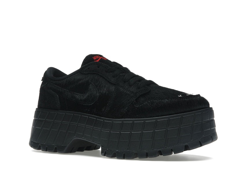 Jordan 1 Low Brooklyn Black Gym Red (Women's)