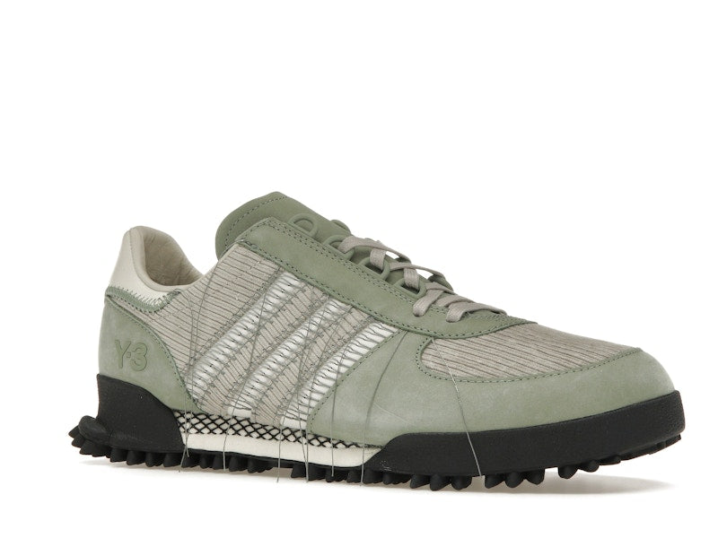adidas Y-3 Marathon Trail Silver Green Light Brown Off White