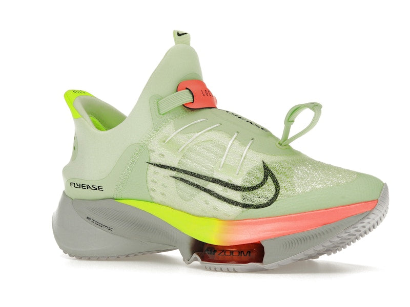 Nike Air Zoom Tempo Next% FlyEase Barely Volt Hyper Orange