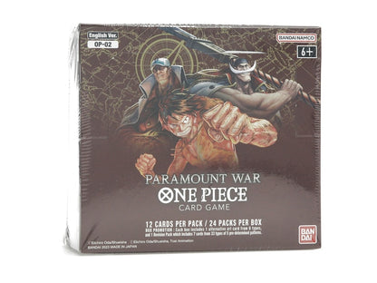 Bandai One Piece Card Game Paramount War Booster Box (OP-02) (English)