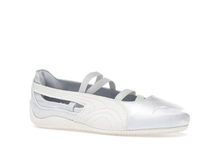 Puma Speedcat Ballet Silver Mist Warm White Satin (Women's)