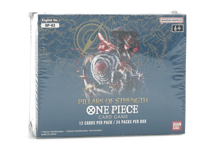 Bandai One Piece Card Game Pillars of Strength Booster Box (OP-03) (English)