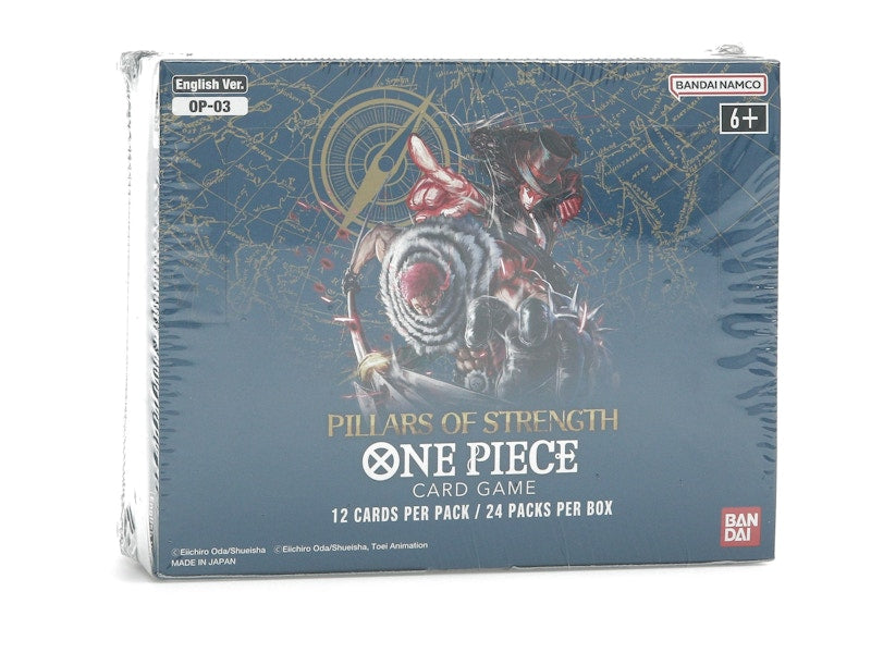 Bandai One Piece Card Game Pillars of Strength Booster Box (OP-03) (English)