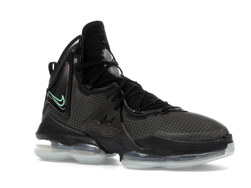 Nike LeBron 19 Black Aqua