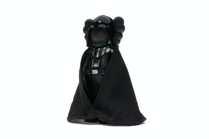 KAWS Star Wars Darth Vader Companion with Cape Vinyl Figure Black