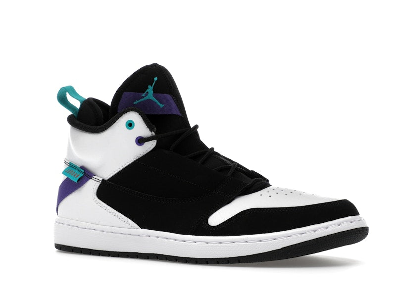 Jordan Fadeaway Black White Grape