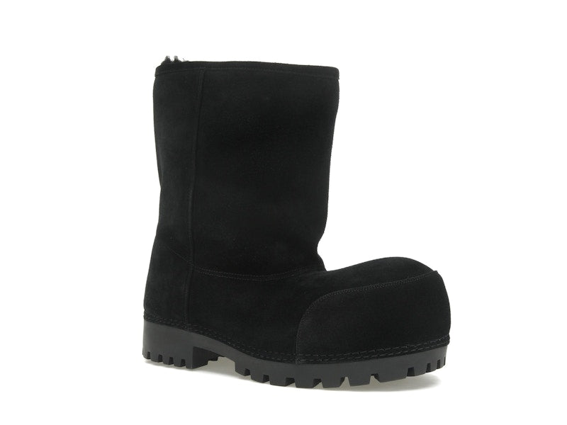 Balenciaga Alaska Low Boot Black Suede