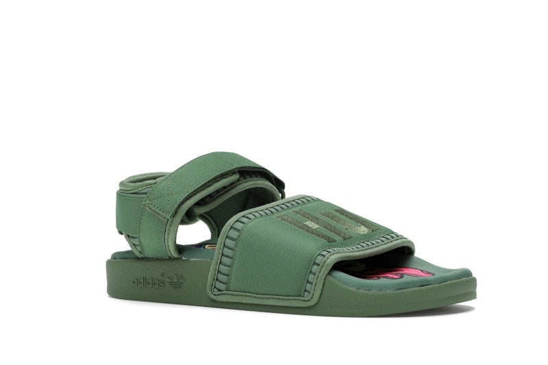 adidas Adilette 2 Pharrell Green