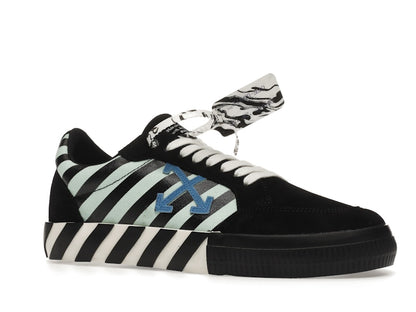 OFF-WHITE Vulc Low Black Blue Arrow