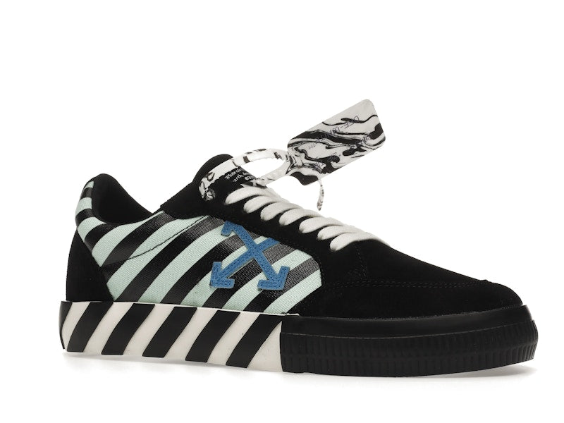 OFF-WHITE Vulc Low Black Blue Arrow