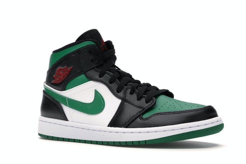 Jordan 1 Mid Green Toe