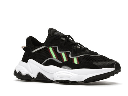 adidas Ozweego Core Black Solar Green (GS)