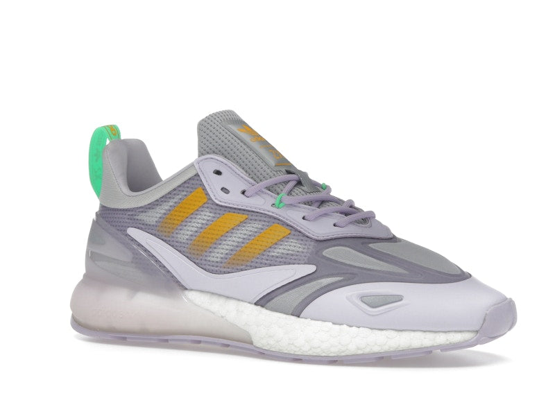 adidas ZX 2K Boost 2.0 Purple Tint Semi Solar Gold Matte Silver (Women's)