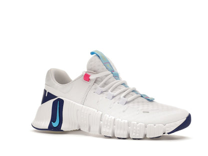 Nike Free Metcon 5 White Aquarius Blue