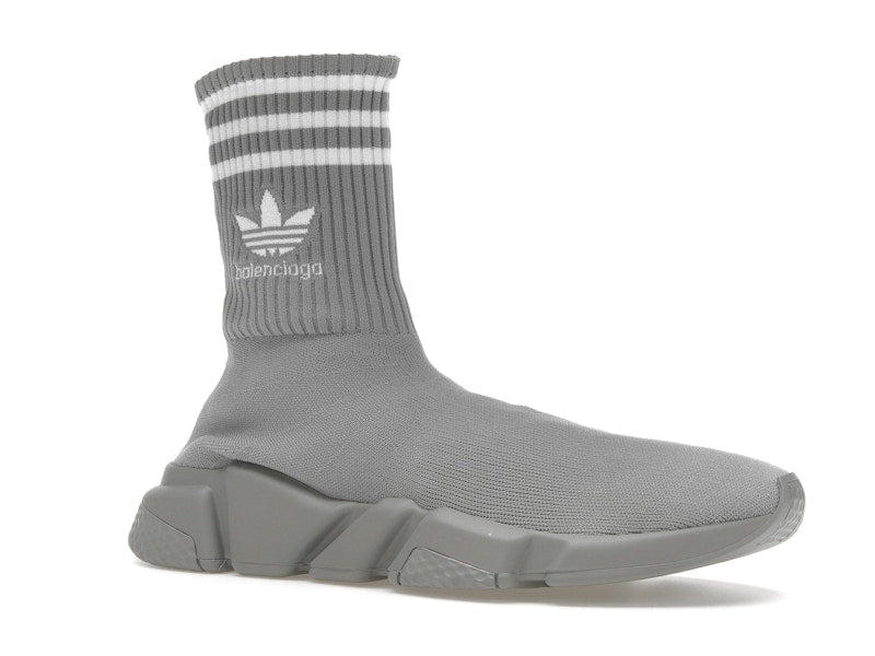 Balenciaga x adidas Speed Trainer Grey White