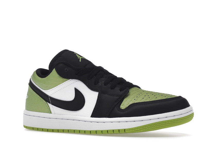 Jordan 1 Low Snakeskin Vivid Green (Women's)