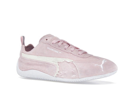 Balenciaga x Puma Speedcat Suede Distressed Pink White