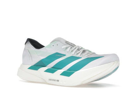 adidas Adizero Adios Pro 4 White Pulse Teal