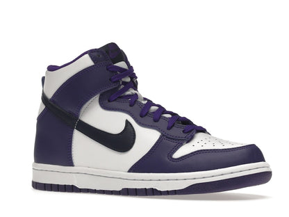 Nike Dunk High Electro Purple Midnight Navy (GS)