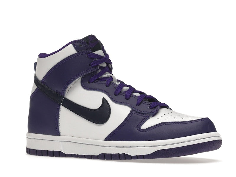Nike Dunk High Electro Purple Midnight Navy (GS)