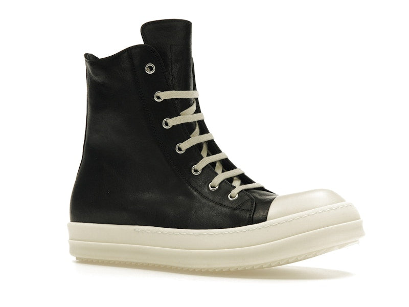 Rick Owens Lido High Sneaks Black Milk