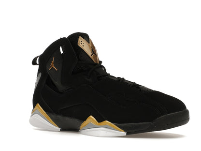 Jordan True Flight Black Metallic Gold