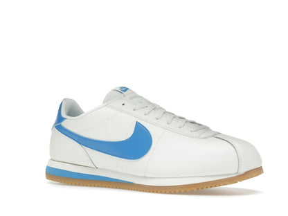 Nike Cortez Leather Sail Gum Yellow Light Photo Blue