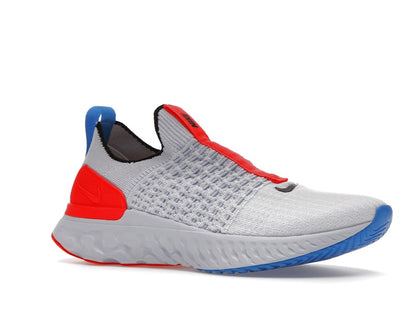 Nike React Phantom Run Flyknit 2 Football Grey Bright Crimson (Women's)