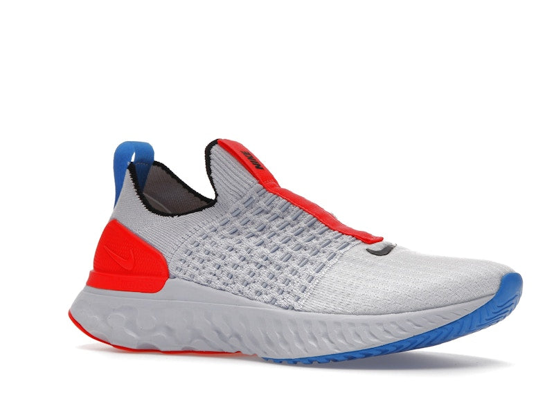 Nike React Phantom Run Flyknit 2 Football Grey Bright Crimson (Women's)