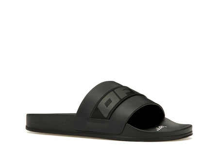 OFF-WHITE Industrial Belt Slider Dark Grey