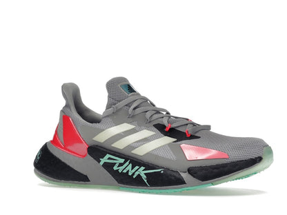 adidas X9000L4 Cyberpunk 2077 Grey Yellow Zest Pink