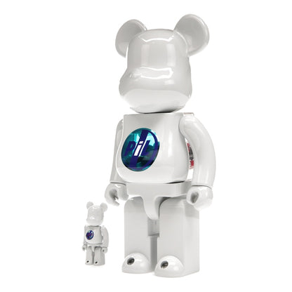 Bearbrick PiL 100% & 400% Set Chrome Ver.