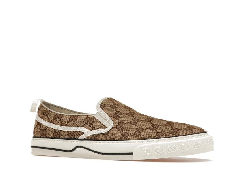 Gucci Tennis 1977 Slip On Beige Ebony