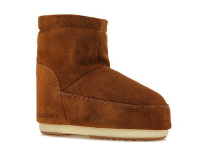 Moon Boot No Lace Suede Boot Tan