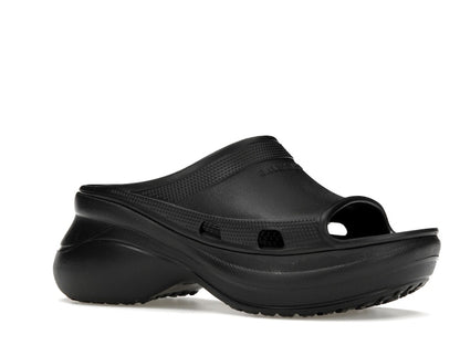 Balenciaga x Crocs Pool Slide Sandals Black (Women's)