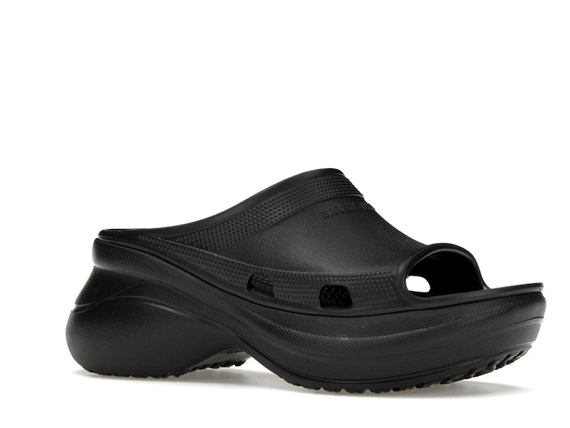 Balenciaga x Crocs Pool Slide Sandals Black (Women's)