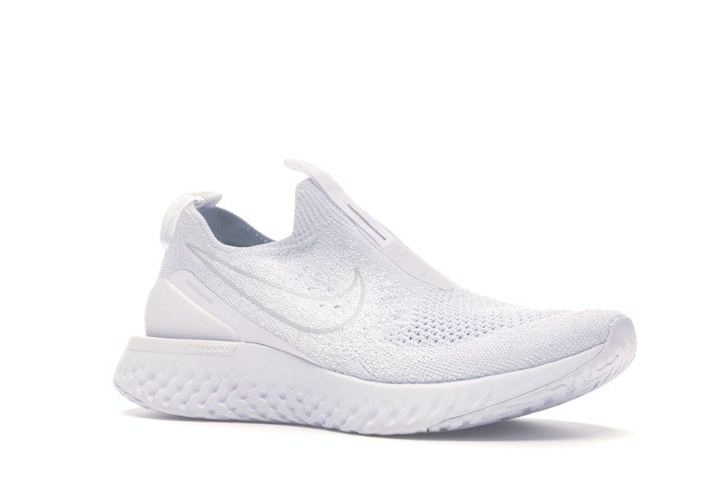 Nike Epic Phantom React Flyknit White Pure Platinum (Women's)