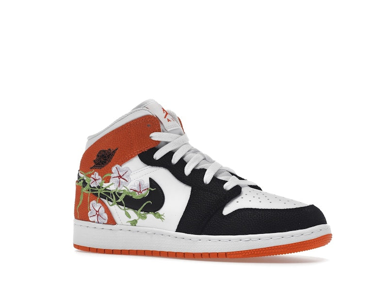 Jordan 1 Mid SE Basketball Blossom (GS)