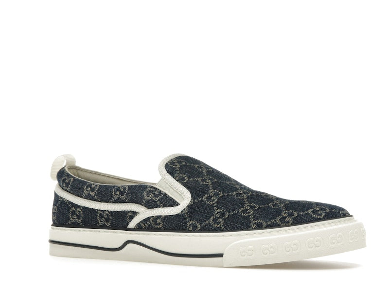 Gucci Tennis 1977 Slip On Denim
