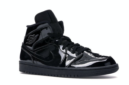 Jordan 1 Mid SE Triple Black Patent (Women's)