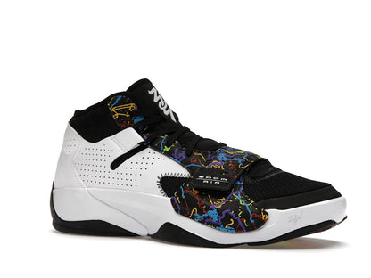 Jordan Zion 2 Noah White Black Multi-Color
